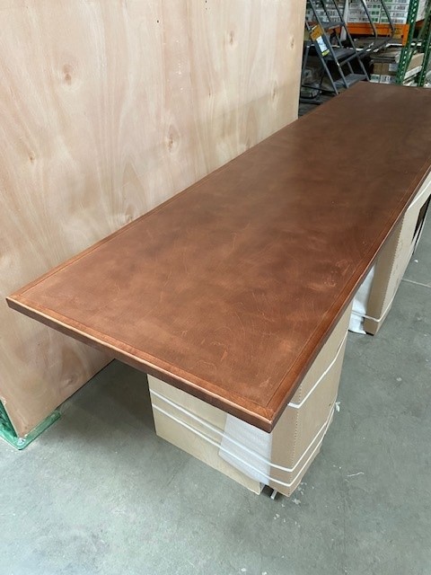 8' Wood Desk Tops (saddle)