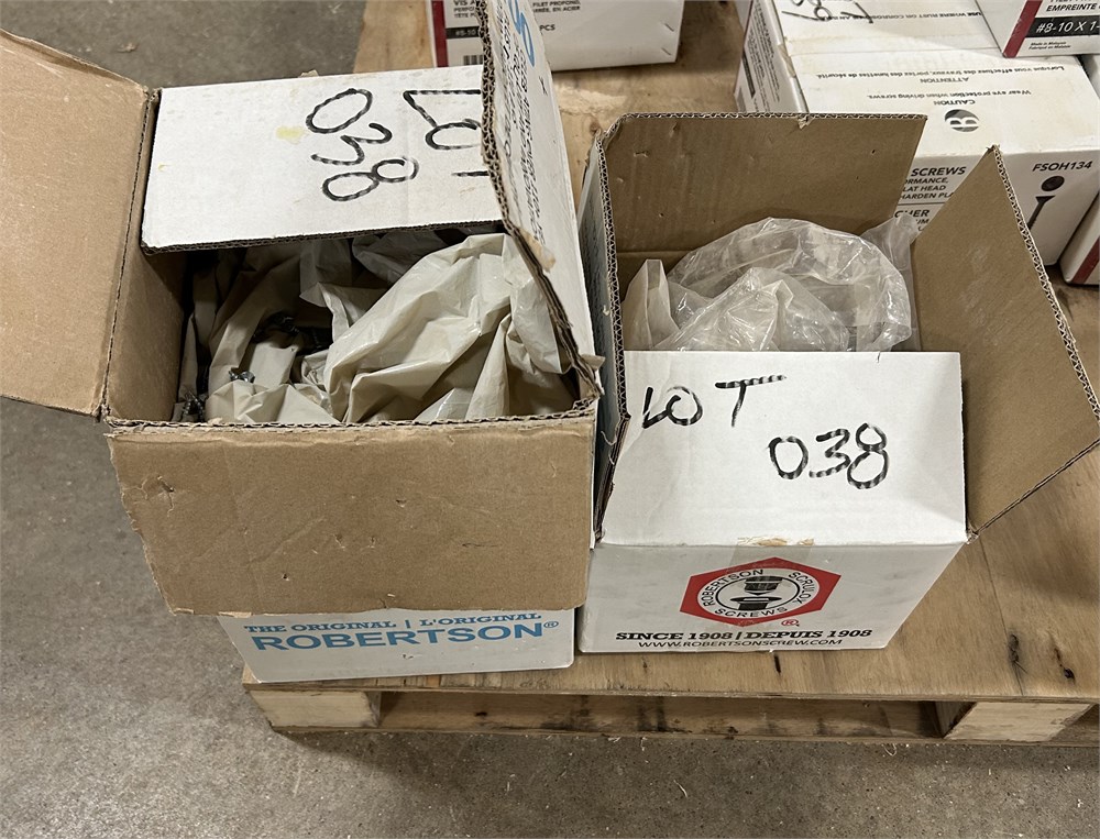 (3) Boxes (1) Full of "Robertson" Screws - Concord, ON