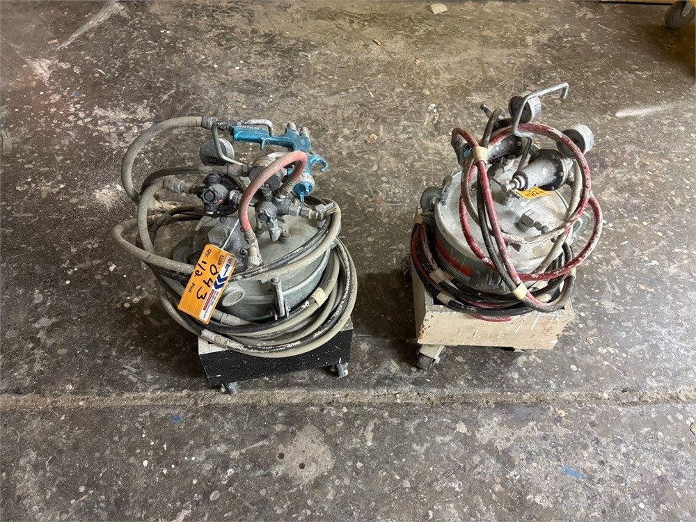 Lot of Pressure Pots (Qty 2) as pictured