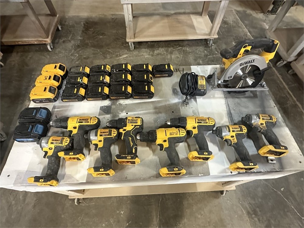 DeWalt Drills & Saw w/Batteries
