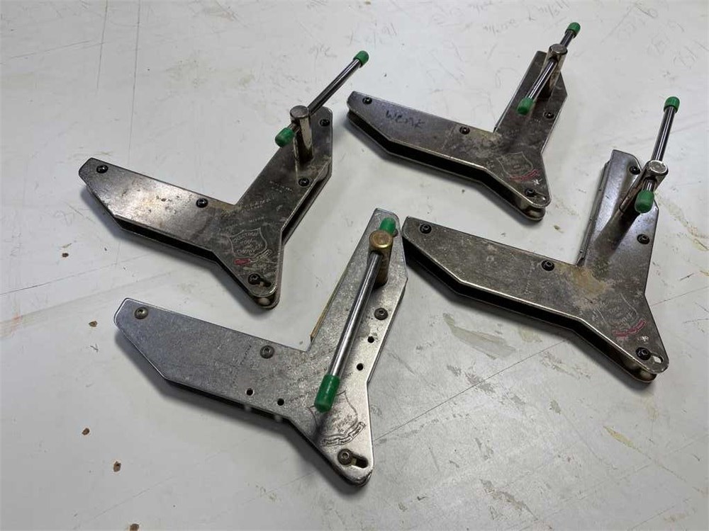 Four (4) Chestnut Tool Miter Clamps