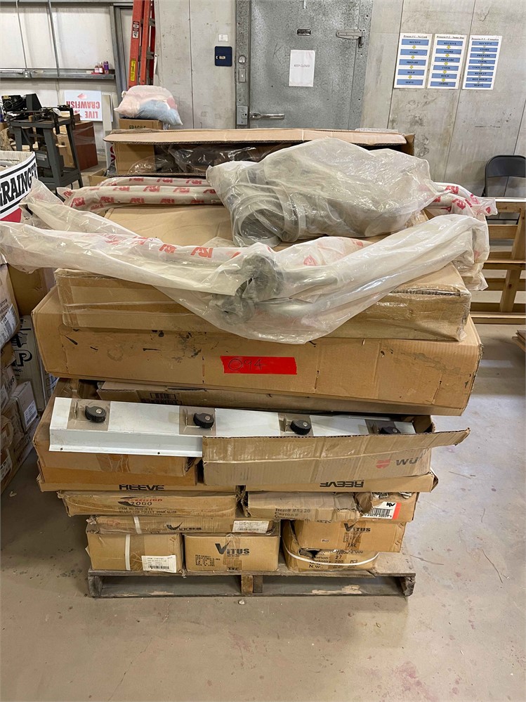 Pallet of Cabinet Hardware and Fasteners