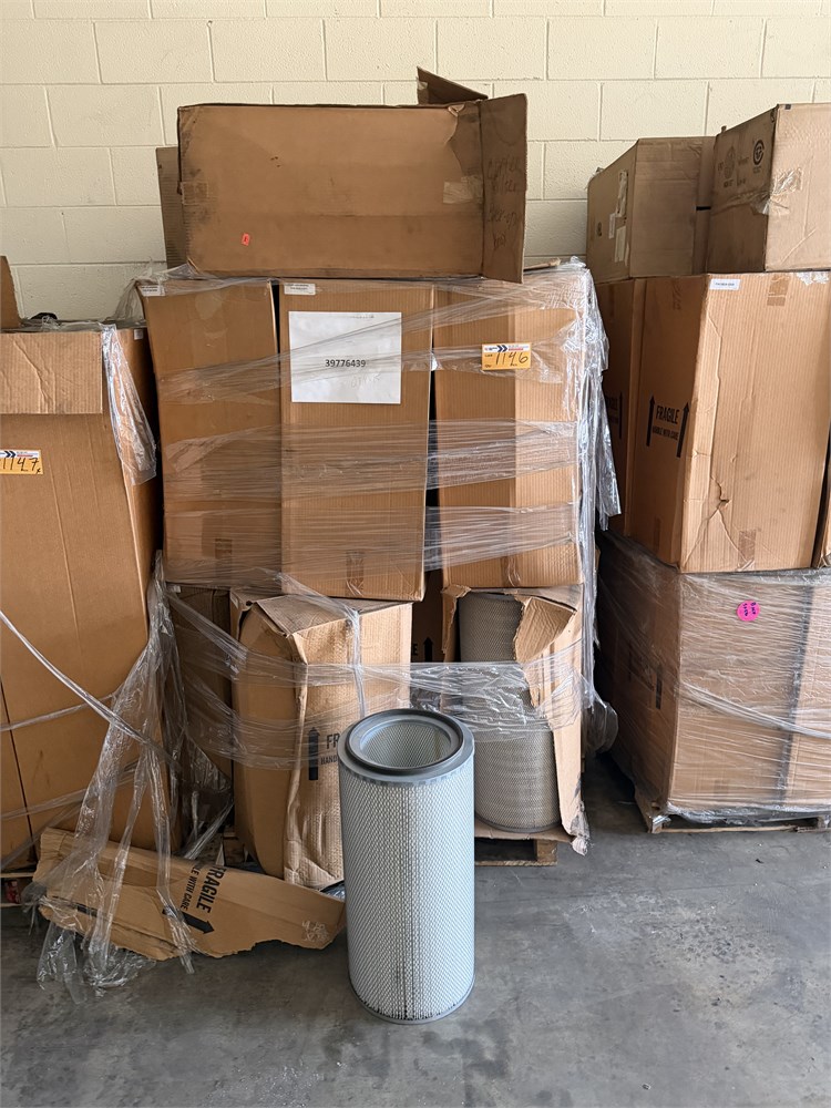 Pallet of Dust Collector Filters