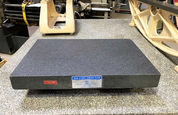 ROCK OF AGES SURFACE PLATE *  18" x 12",  .000200 ACCURACY