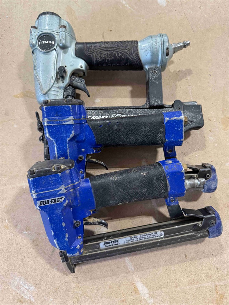 Pneumatic Staple/Nail Guns Qty. (3)