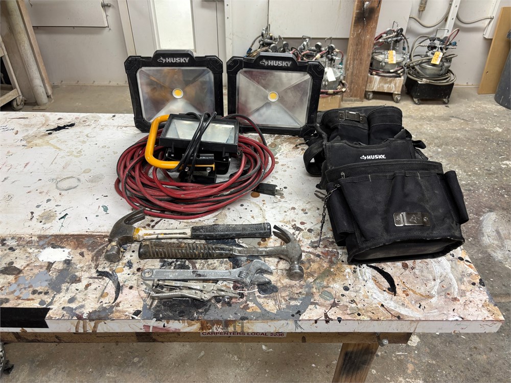 Misc Hand Tools & Lights - As Pictured