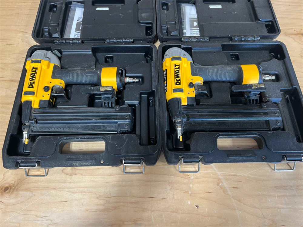 DeWalt 18g brad nailers Qty. (2)