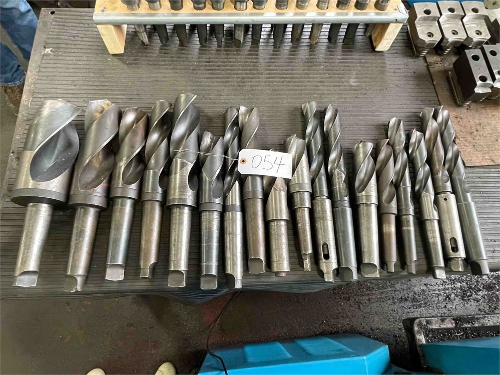 Lot of Large Drills - Approx 18 Pieces, see Photos