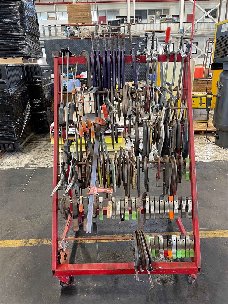 Storage Rack with Clamps