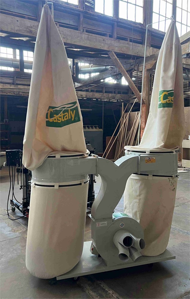 Castaly "DC-535" 2 Bag Dust Collector