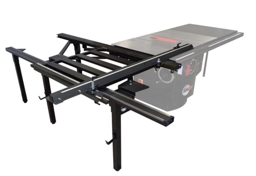SawStop sliding table attachment