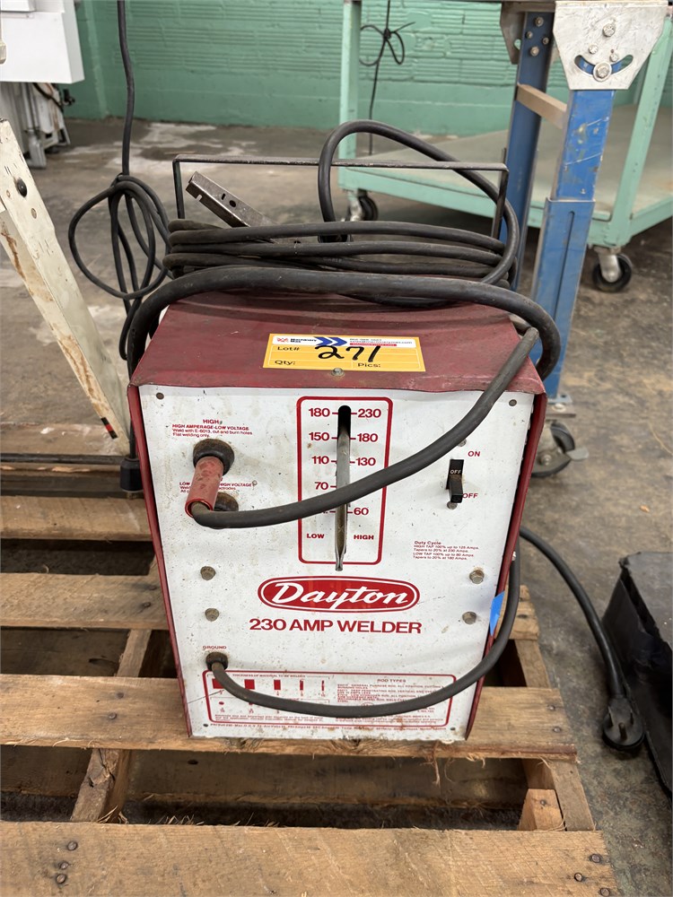Dayton "3Z561A" Welder
