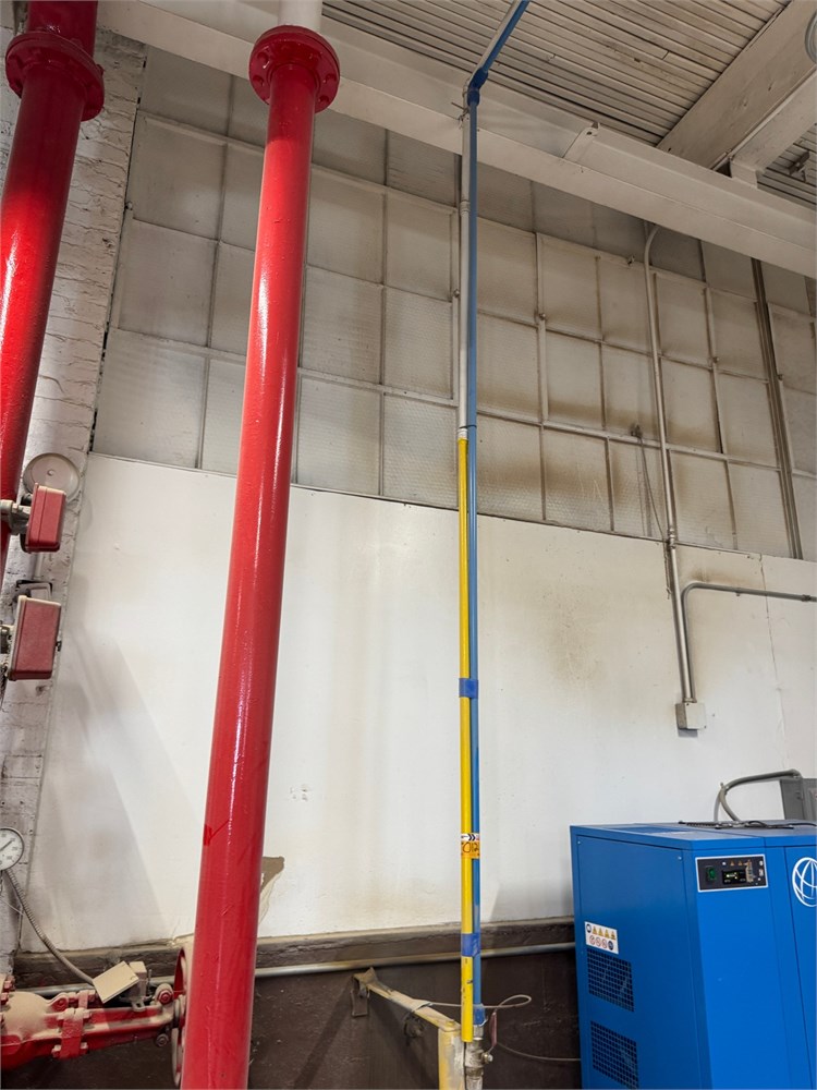 Installed Compressed Air Lines & Fittings - as pictured