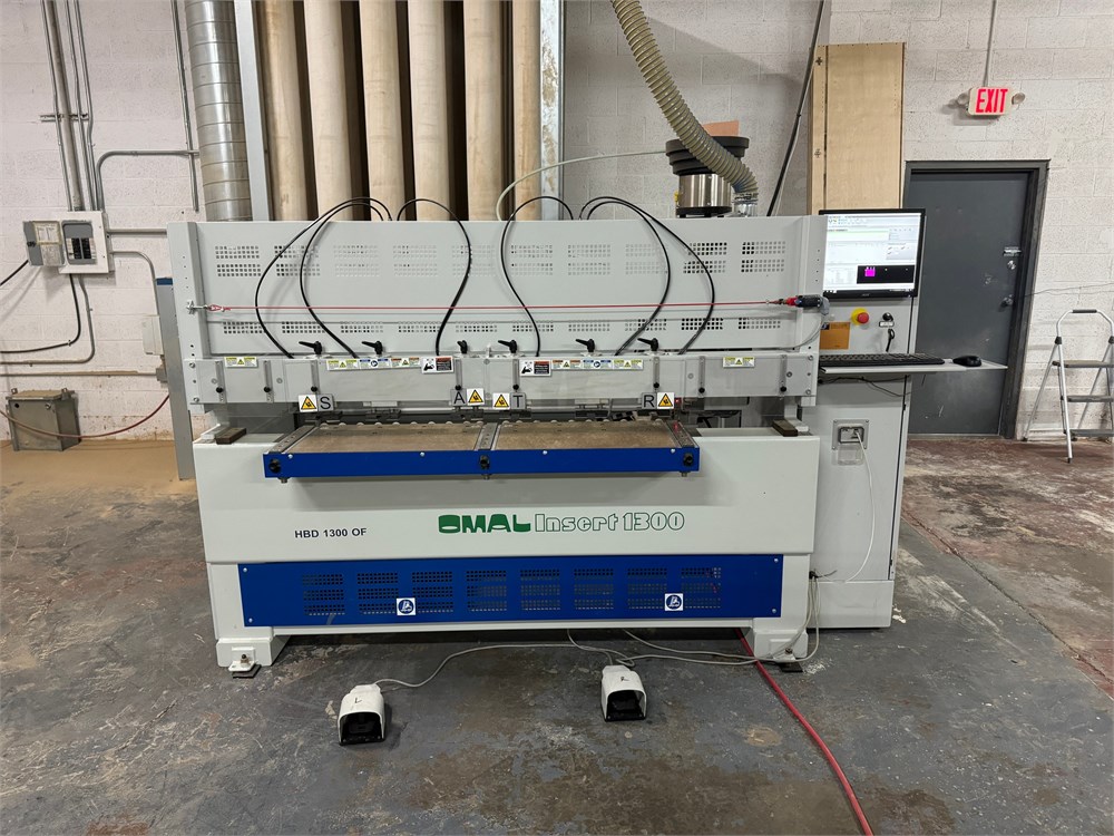 OMAL "HBD 1300 OF" Dowel Bore, Glue & Inserter (2021)