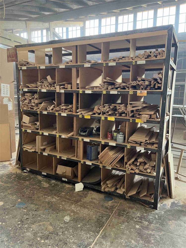 Metal Parts Storage Rack