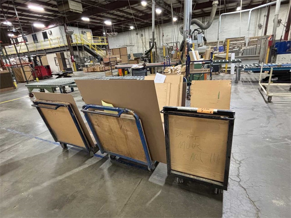 Three (3) Shop Carts