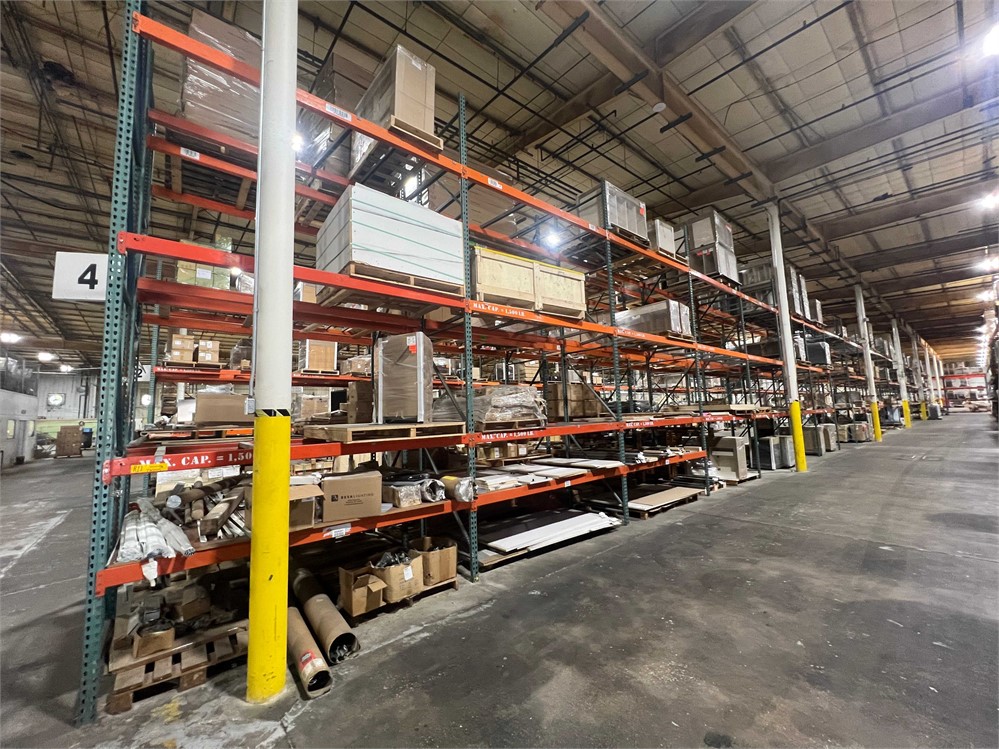 Pallet racking 7 sections