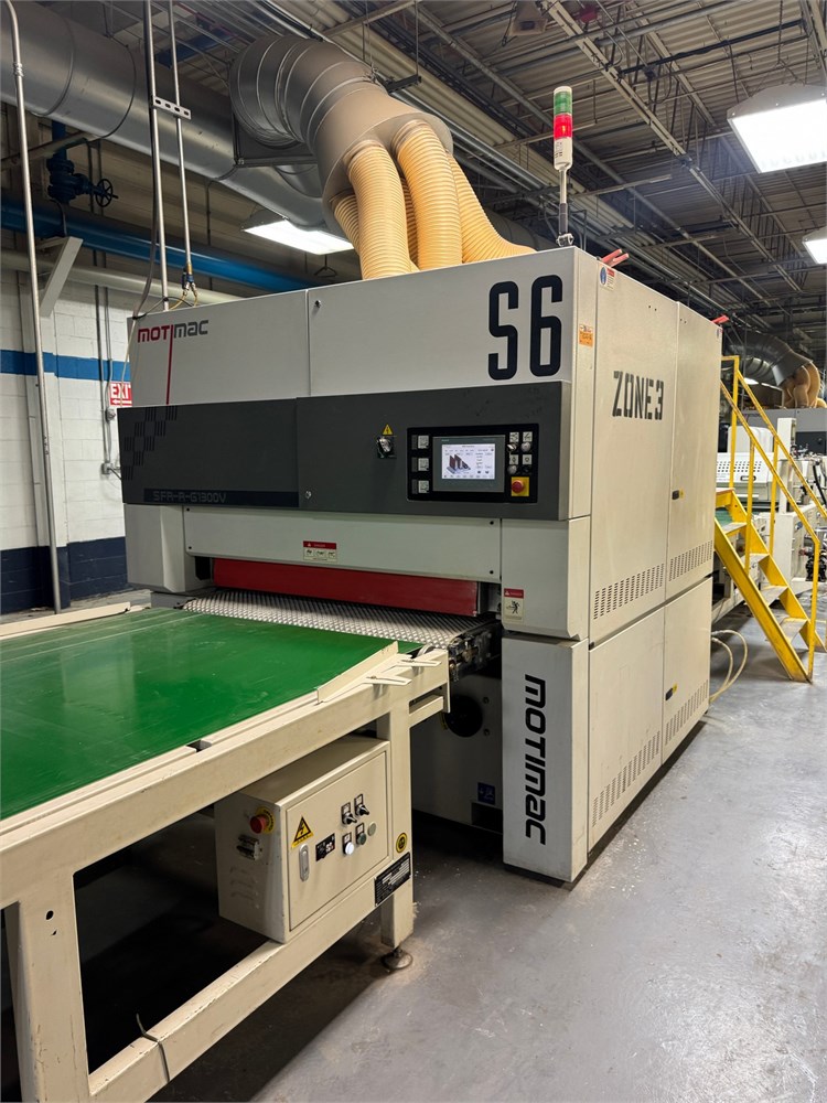 Motimac "SFR-R-G1300V" 3-Head Wide Belt Sander