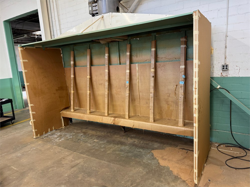 Open Face Spray Booth