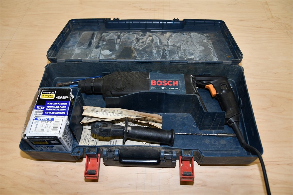 Bosch "Bulldog 11224VSR" Reciprocating Saw & Case