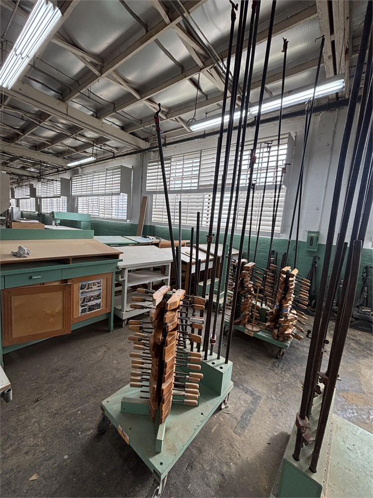 Clamps & Cart/Rack - As Pictured