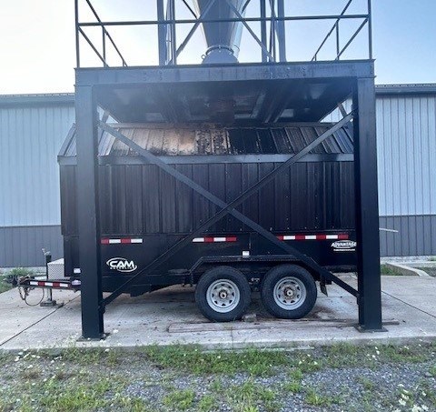 2018 Black 7 x 14 Advantage Dump Trailer