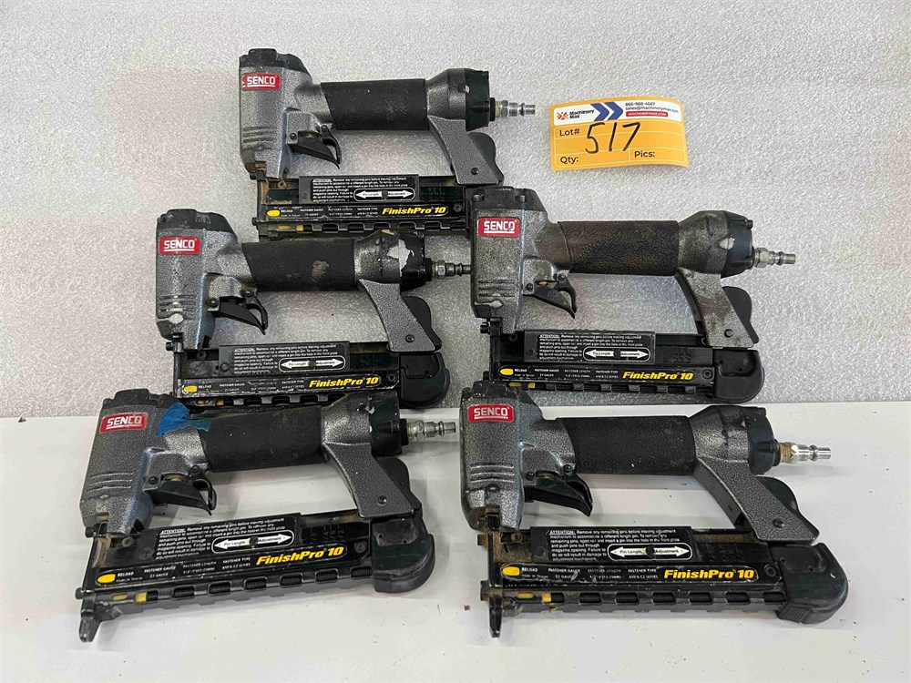Senco "Finish Pro 10" Nail Guns Qty. (5)