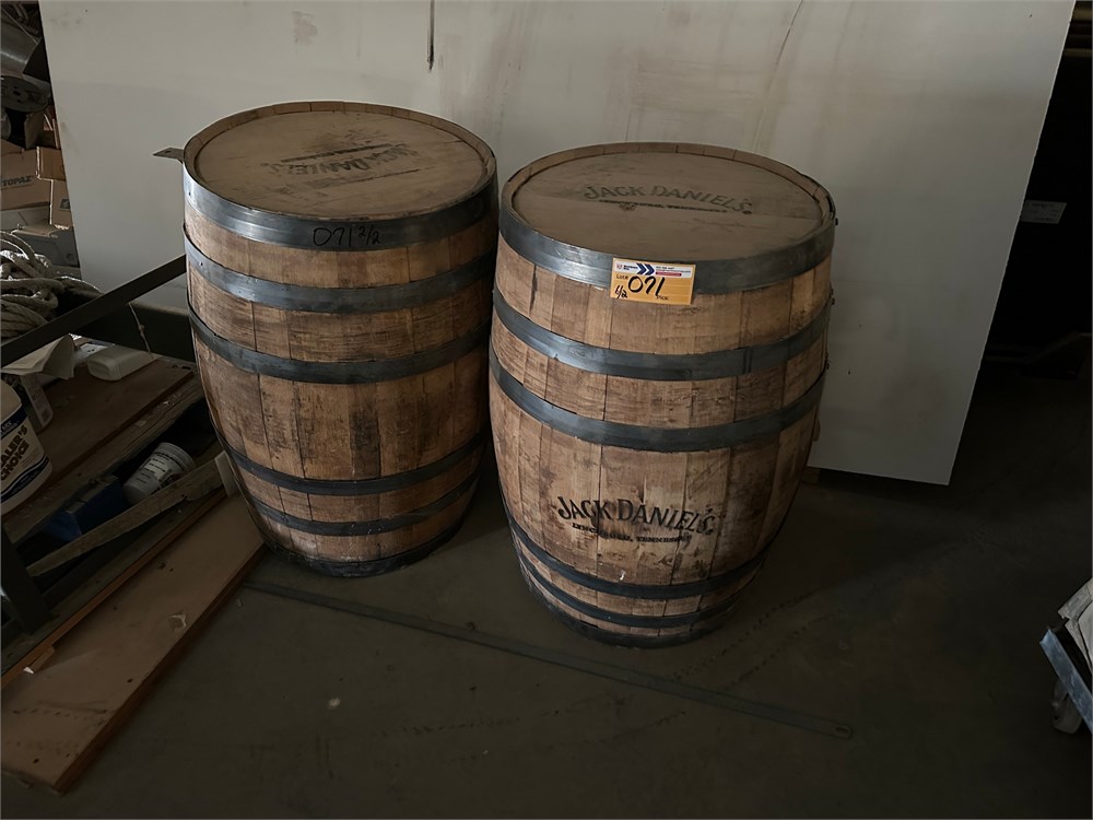 Jack Daniels Oak Barrels - Qty (2)
