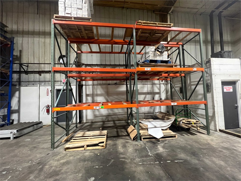 Pallet racking 5 sections