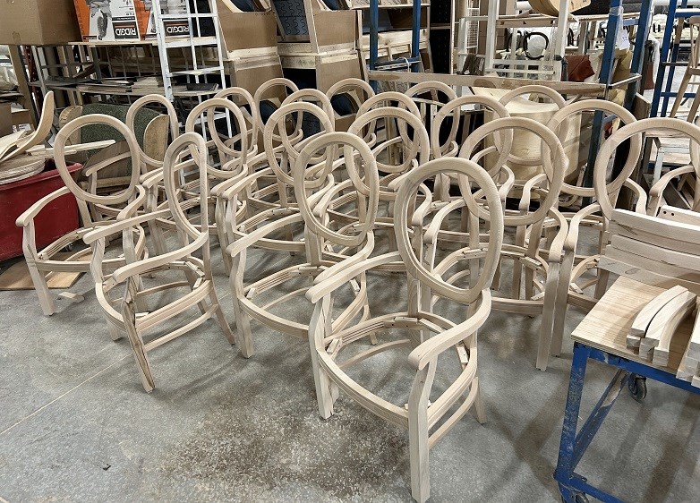 Solid "Wood" Chairs  - Lot of Approx 20 - Concord, ON