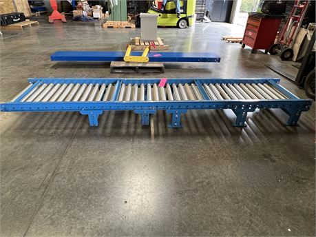 Blue Conveyor/Roller Table