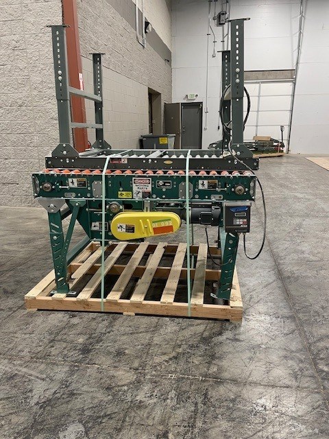 (2) Powered Roller Conveyors