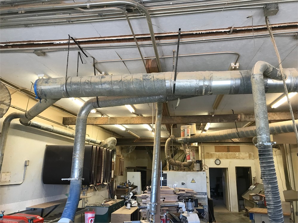 Misc dust collector ducting