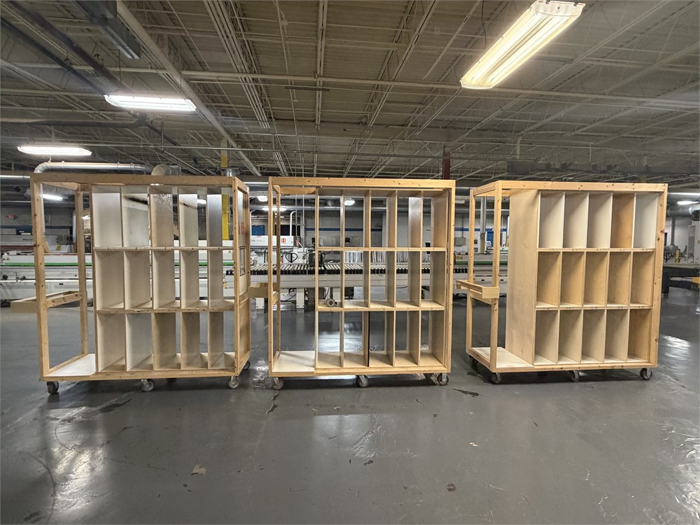 (3) Material Carts
