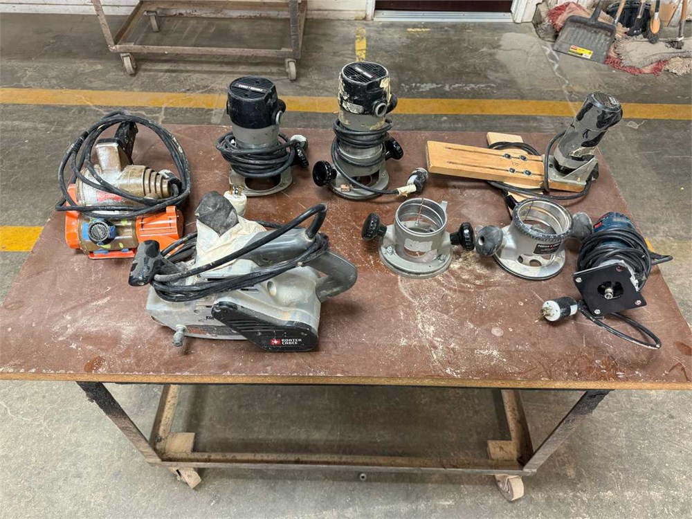 Bosch, Porter Cable and Hoffmann Power Tools