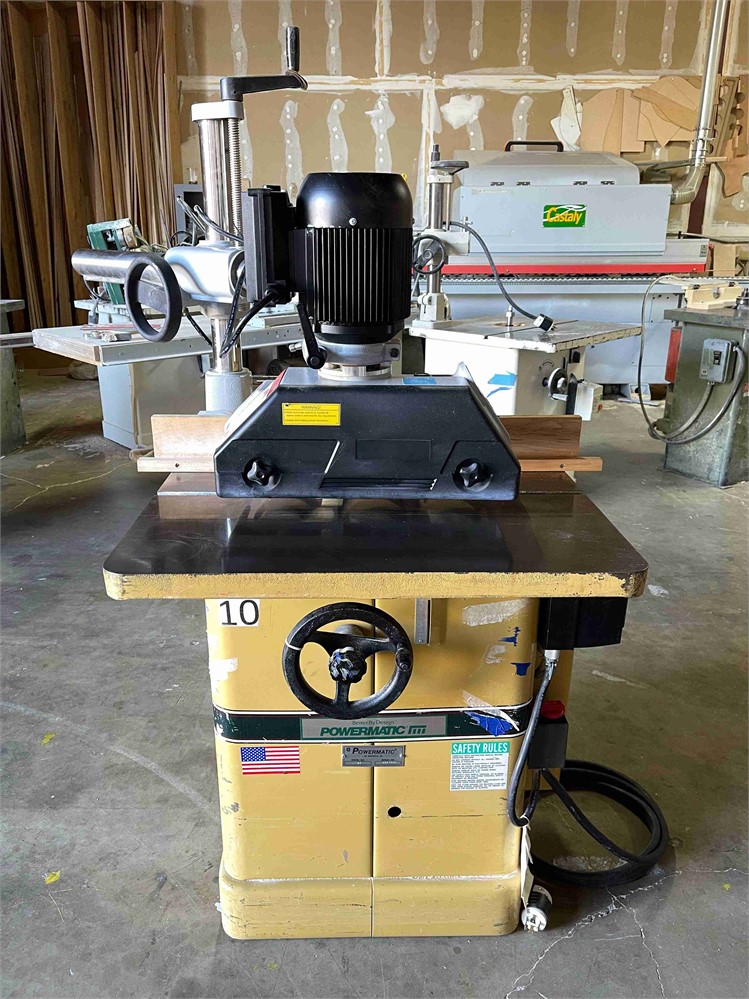 Powermatic "27" Shaper with Castaly Powerfeeder