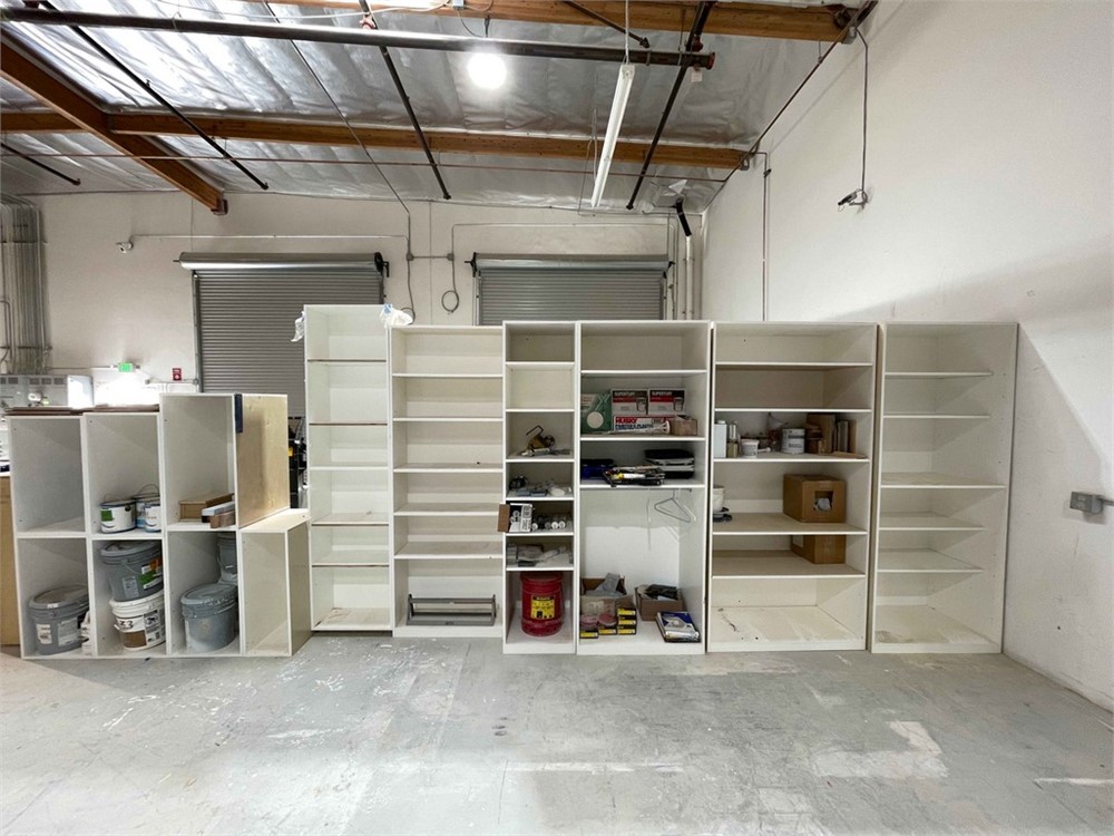 Shelving & Contents - as pictured