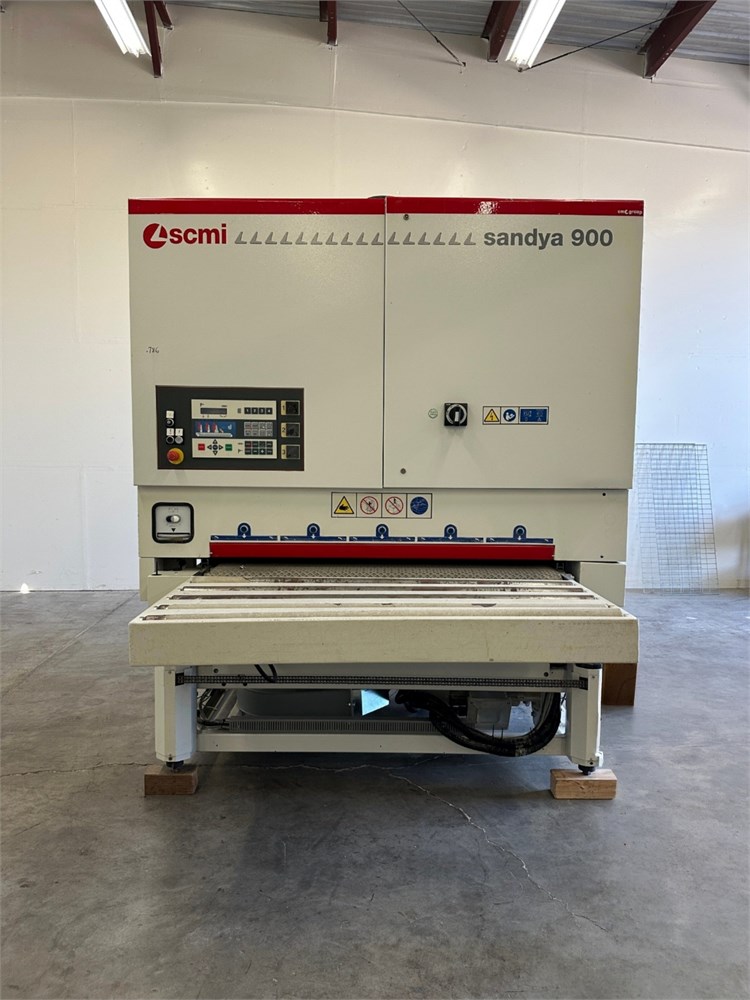 SCMI "Sandya 900" 3-Head Wide Belt Sander
