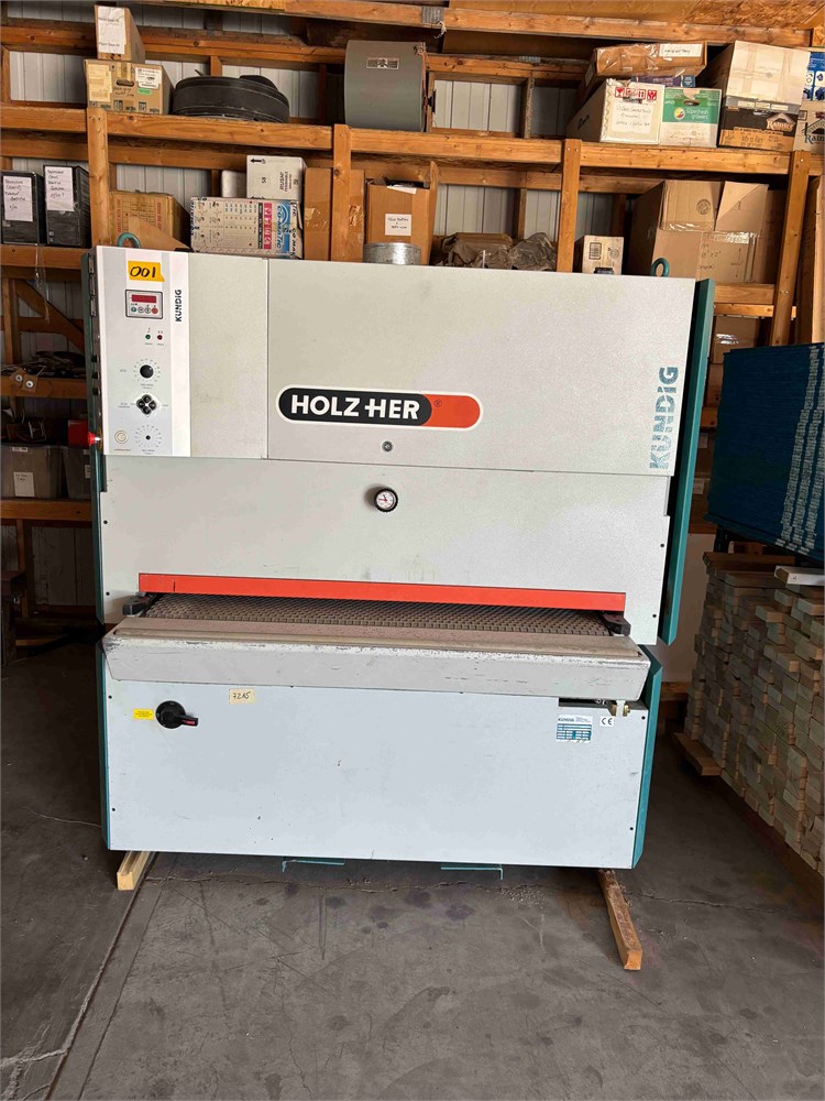 Kundig "Triplex 53 RRC" 3 Head Wide Belt Sander