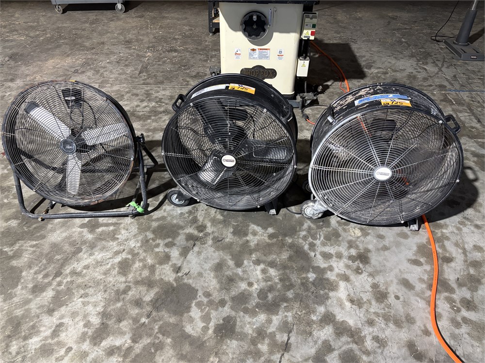 Three Shop Fans