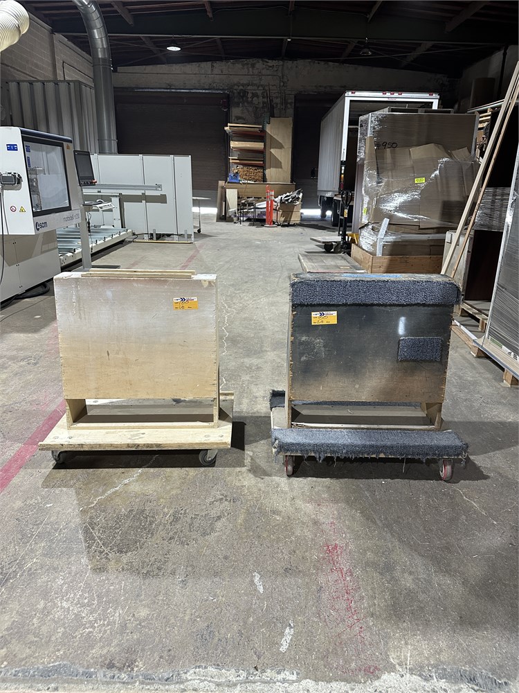 Glass Panel Cart