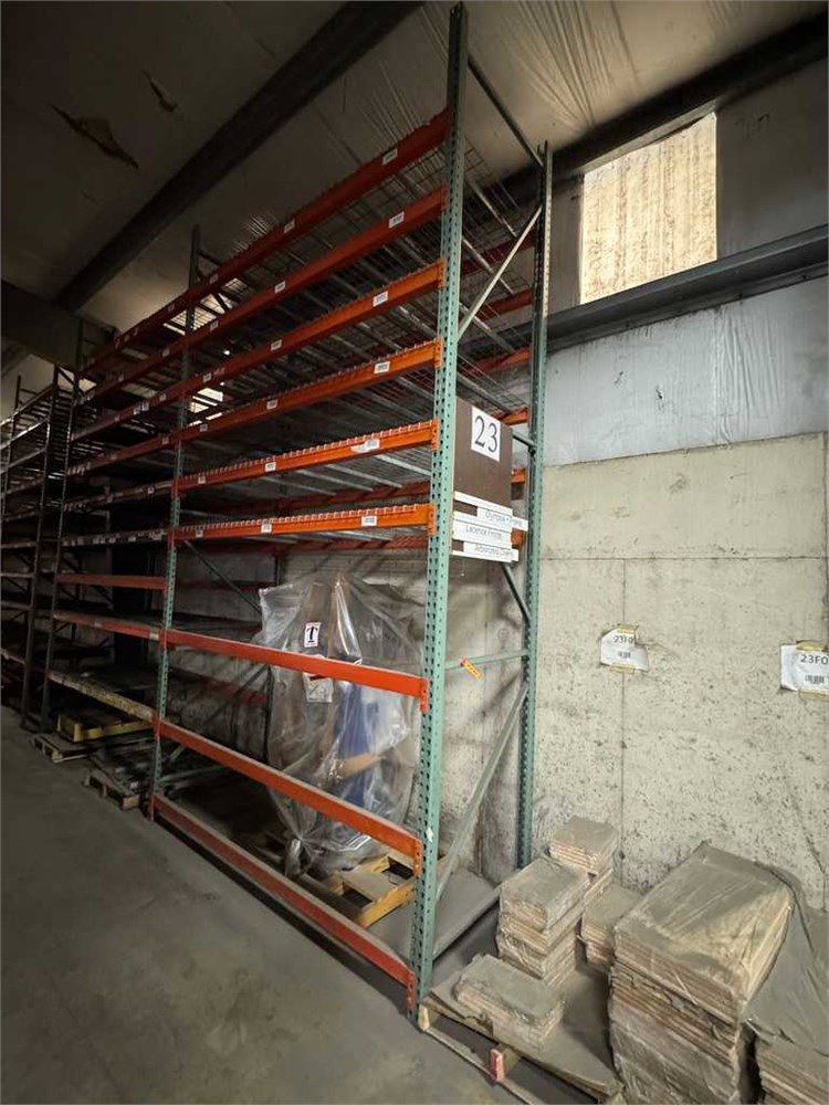 Material Racks, Entire Section, Contents Not included