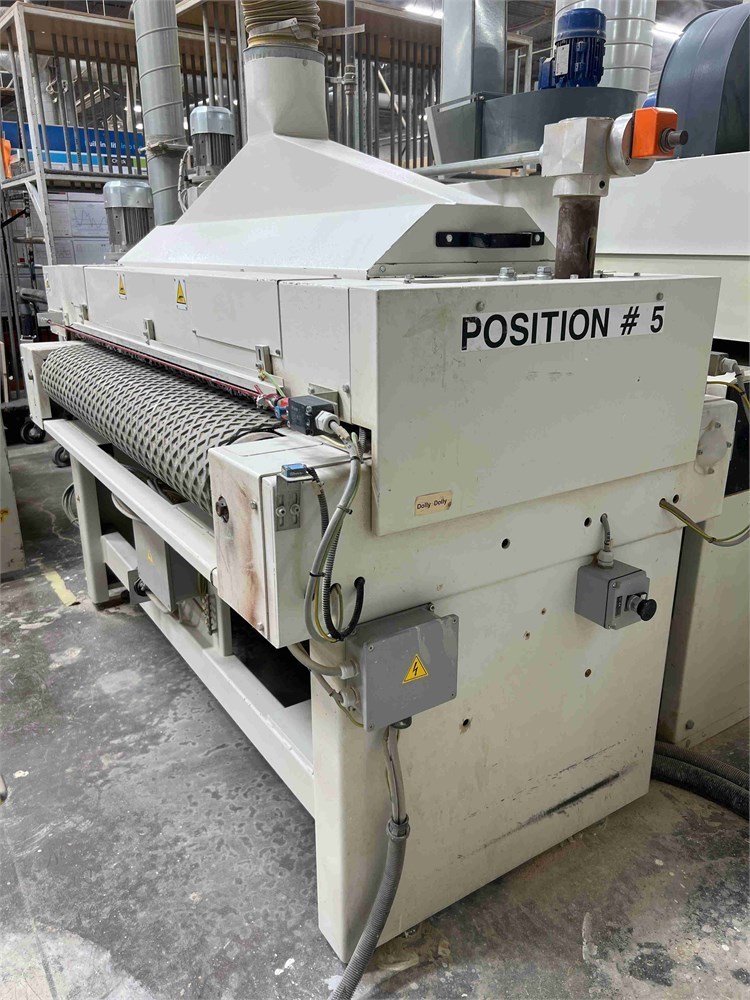 Superfici "Sisal 1" Brushing Machine & Pre Heat Oven