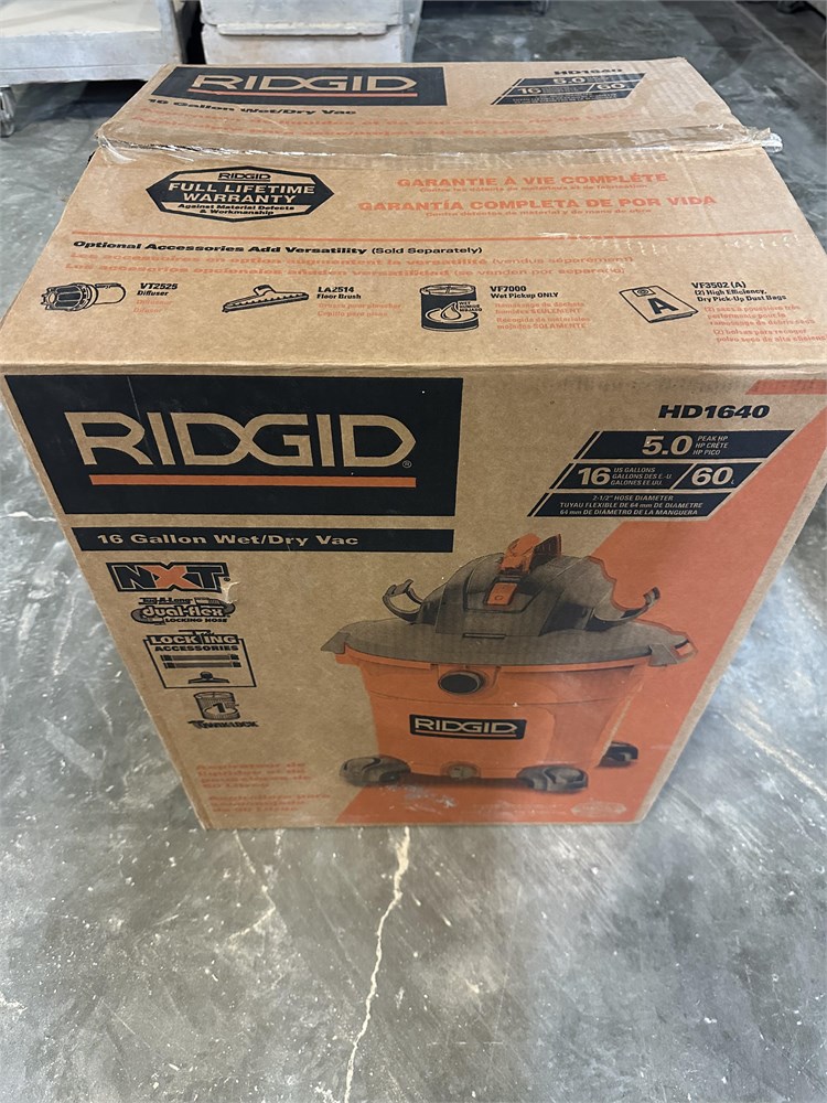 Ridgid 16-Gal Wet/Dry Vacuum