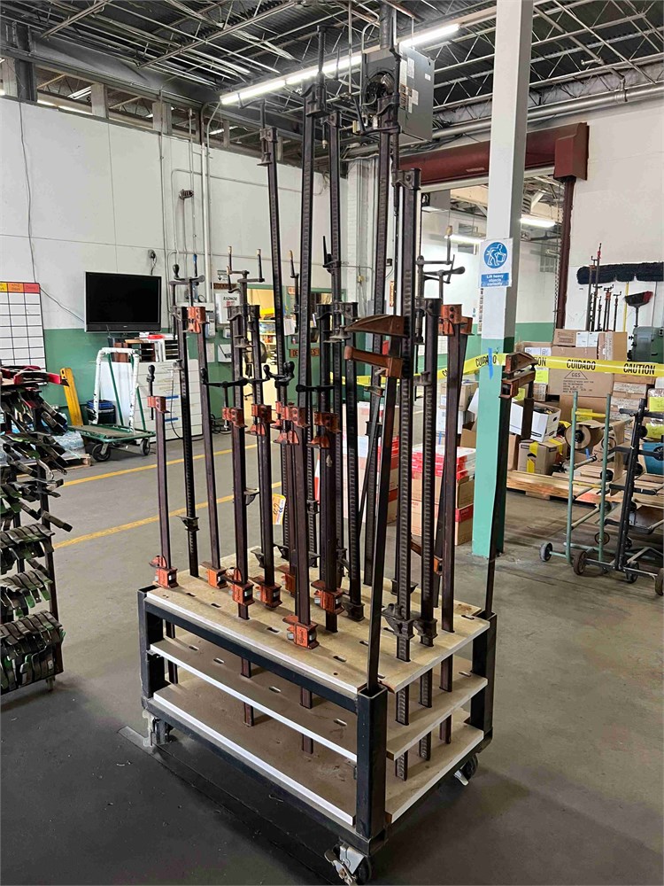 Bar Clamps on Cart