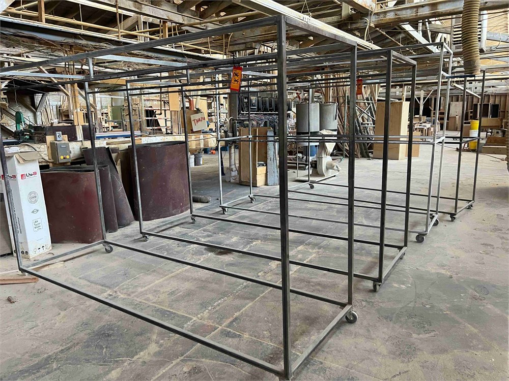 Metal Material Racks Qty. (4)