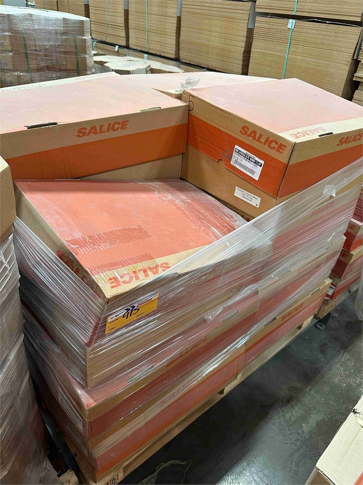 Pallet of Salice Side Profile H180 MM White 2 Sided