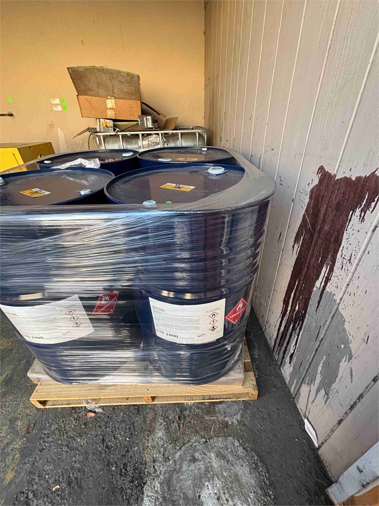 Acetone 55 gallon drum Qty (1)