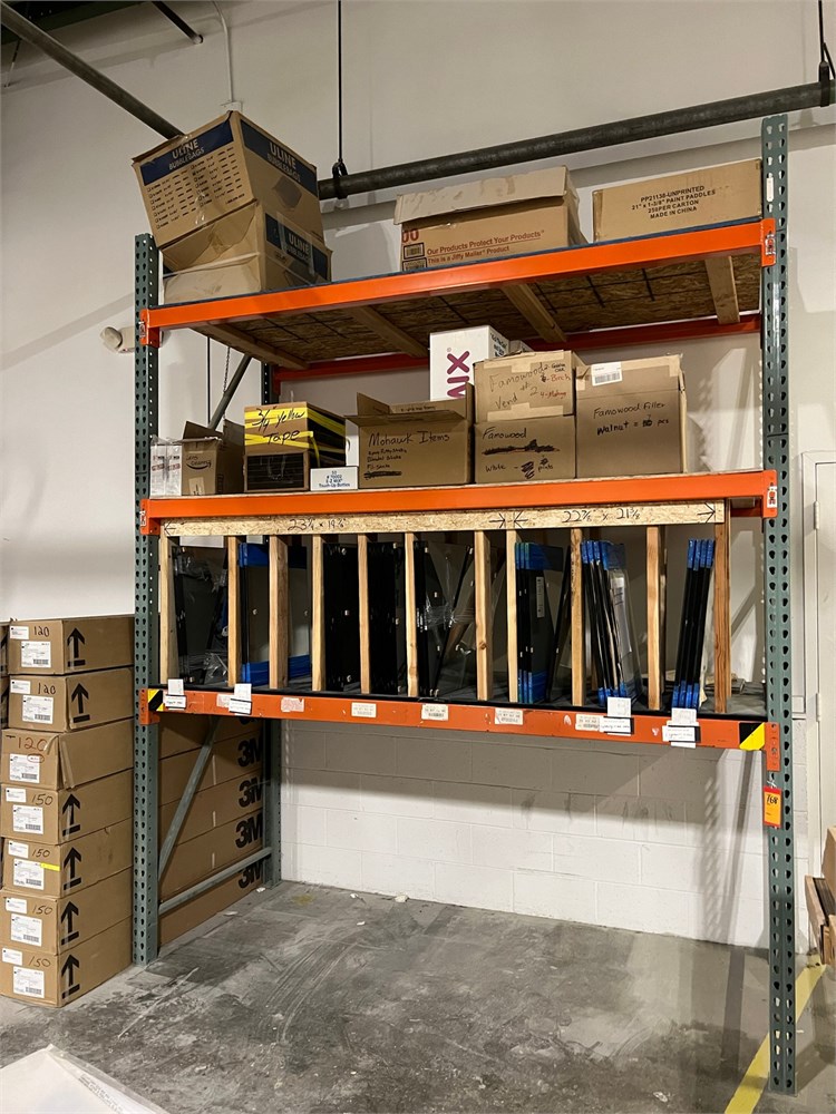 Pallet Racking & Contents - (1) Section