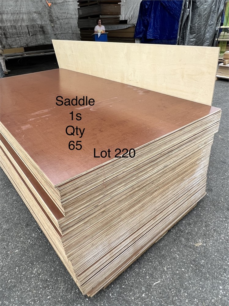 Finished Plywood, Quantity = 65